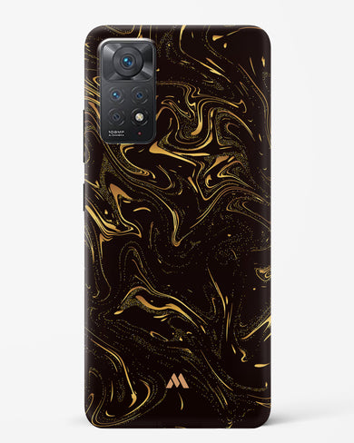 Black Gold Marble Hard Case Phone Cover-(Xiaomi)