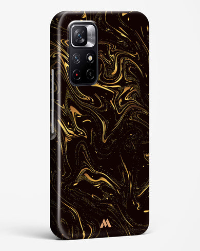 Black Gold Marble Hard Case Phone Cover-(Xiaomi)