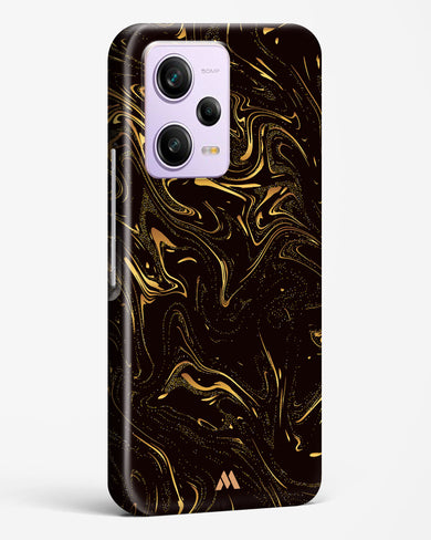 Black Gold Marble Hard Case Phone Cover-(Xiaomi)