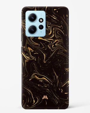 Black Gold Marble Hard Case Phone Cover (Xiaomi)