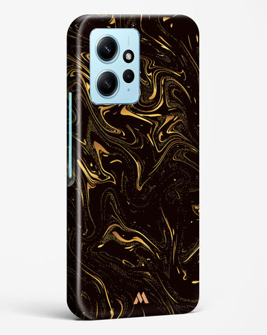Black Gold Marble Hard Case Phone Cover (Xiaomi)