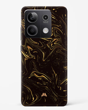 Black Gold Marble Hard Case Phone Cover (Xiaomi)