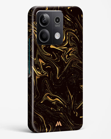 Black Gold Marble Hard Case Phone Cover (Xiaomi)