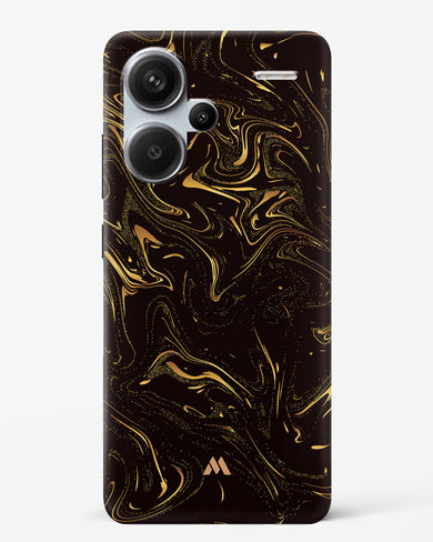 Black Gold Marble Hard Case Phone Cover (Xiaomi)