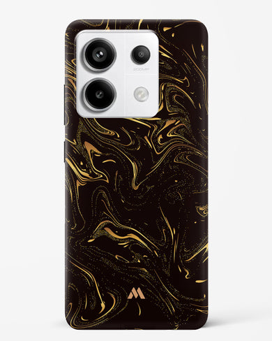 Black Gold Marble Hard Case Phone Cover (Xiaomi)
