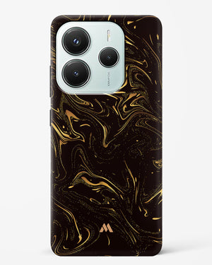 Black Gold Marble Hard Case Phone Cover (Xiaomi)