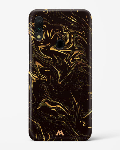 Black Gold Marble Hard Case Phone Cover (Xiaomi)
