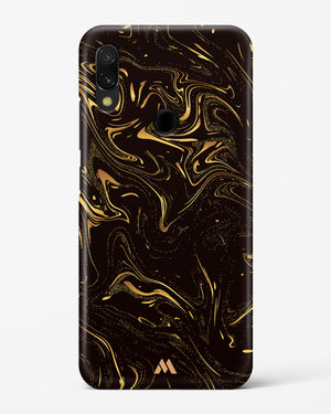 Black Gold Marble Hard Case Phone Cover-(Xiaomi)