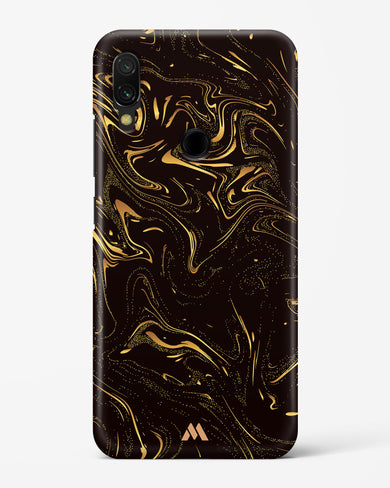 Black Gold Marble Hard Case Phone Cover-(Xiaomi)