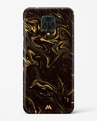 Black Gold Marble Hard Case Phone Cover (Xiaomi)