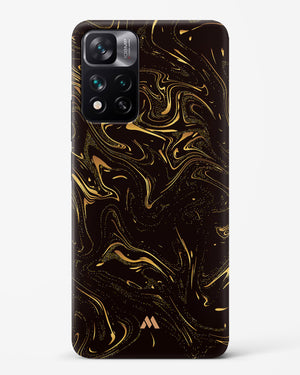 Black Gold Marble Hard Case Phone Cover (Xiaomi)