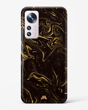 Black Gold Marble Hard Case Phone Cover-(Xiaomi)