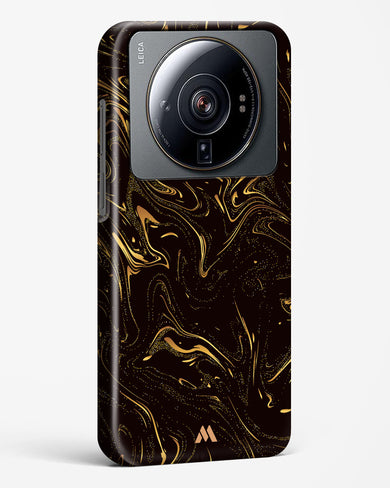 Black Gold Marble Hard Case Phone Cover-(Xiaomi)