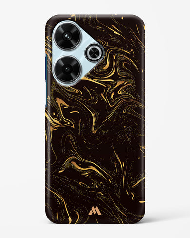 Black Gold Marble Hard Case Phone Cover (Xiaomi)