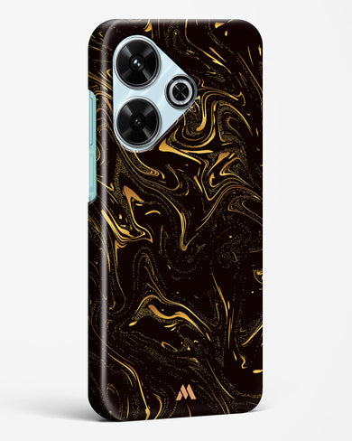 Black Gold Marble Hard Case Phone Cover (Xiaomi)