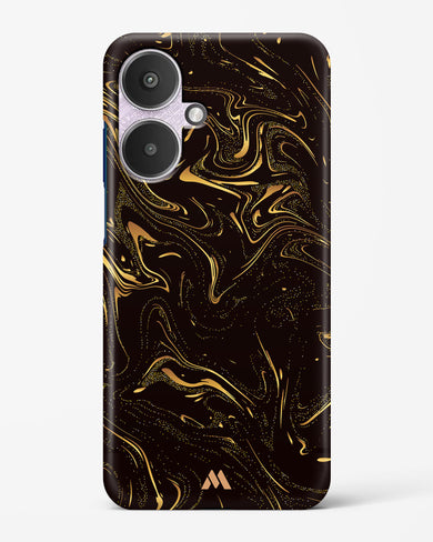 Black Gold Marble Hard Case Phone Cover (Xiaomi)