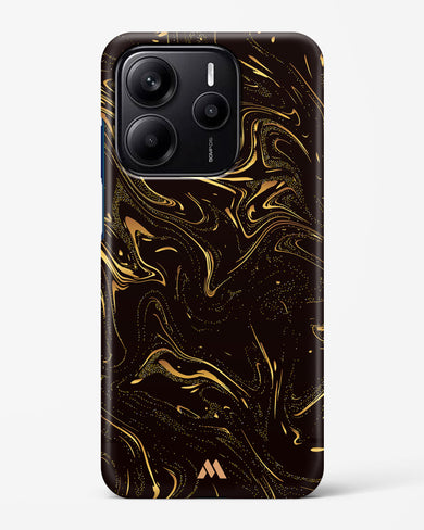 Black Gold Marble Hard Case Phone Cover (Xiaomi)