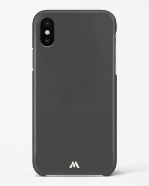 Gray in Absentia Hard Case iPhone XS Max