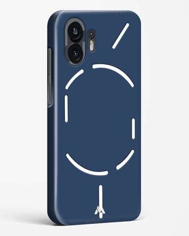 Gray Blue Life Hard Case Phone Cover (Nothing)