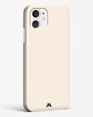 Frosted Ivory Hard Case Phone Cover-(Apple)