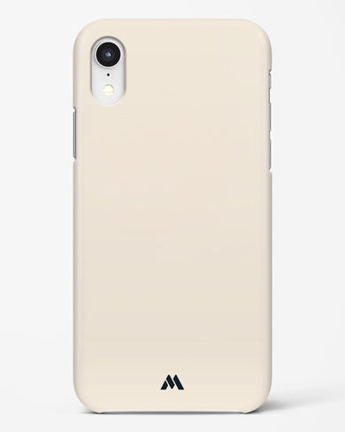 Frosted Ivory Hard Case Phone Cover-(Apple)