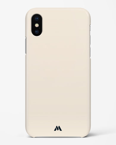 Frosted Ivory Hard Case Phone Cover-(Apple)