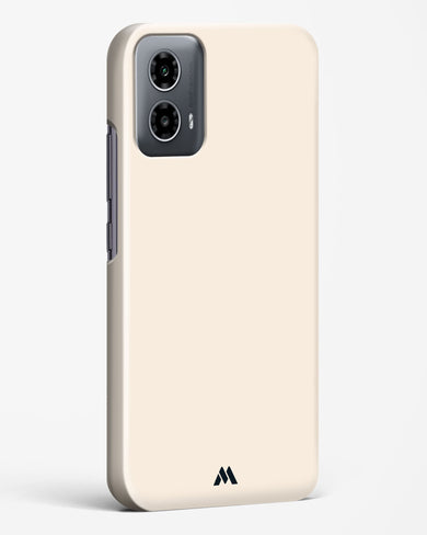 Frosted Ivory Hard Case Phone Cover (Motorola)
