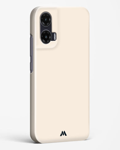 Frosted Ivory Hard Case Phone Cover (Motorola)