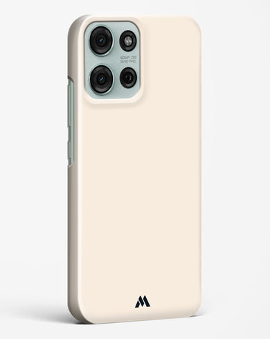 Frosted Ivory Hard Case Phone Cover (Motorola)