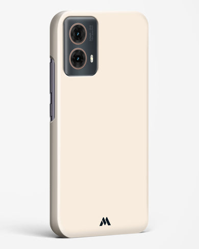 Frosted Ivory Hard Case Phone Cover (Motorola)