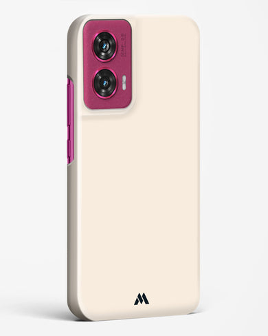 Frosted Ivory Hard Case Phone Cover (Motorola)