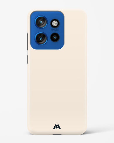 Frosted Ivory Hard Case Phone Cover (Motorola)