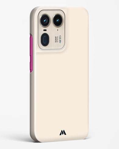 Frosted Ivory Hard Case Phone Cover (Motorola)