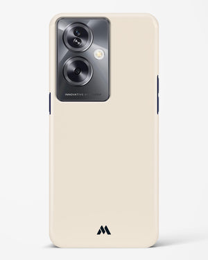 Frosted Ivory Hard Case Phone Cover (Oppo)