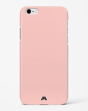 Salmon Pink Hard Case Phone Cover (Apple)