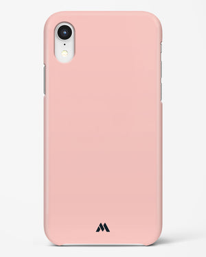 Salmon Pink Hard Case Phone Cover (Apple)
