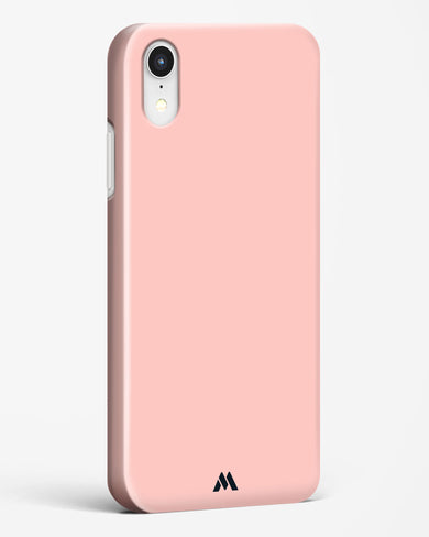 Salmon Pink Hard Case Phone Cover (Apple)