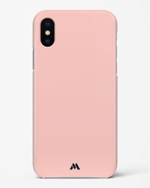 Salmon Pink Hard Case iPhone XS