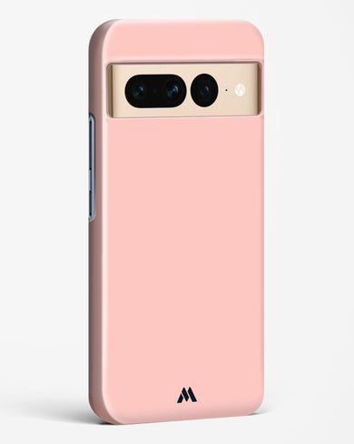 Salmon Pink Hard Case Phone Cover-(Google)