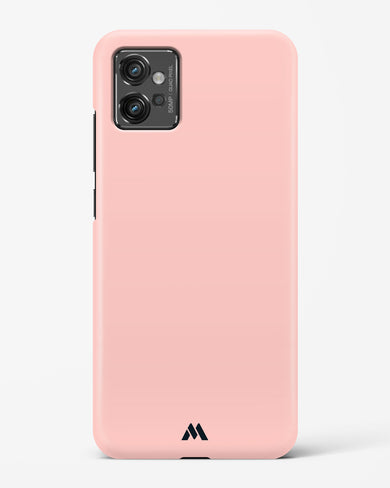 Salmon Pink Hard Case Phone Cover (Motorola)