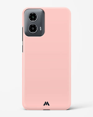 Salmon Pink Hard Case Phone Cover (Motorola)