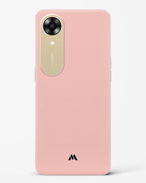 Salmon Pink Hard Case Phone Cover (Oppo)