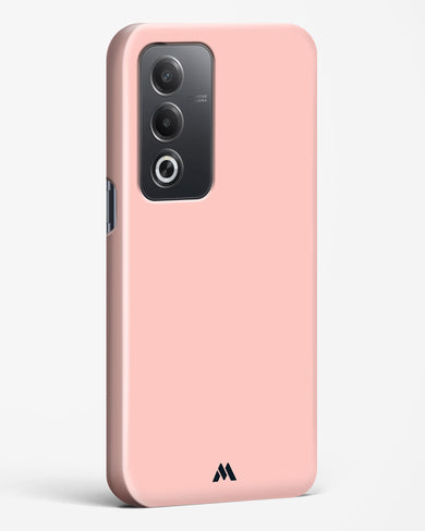 Salmon Pink Hard Case Phone Cover (Oppo)