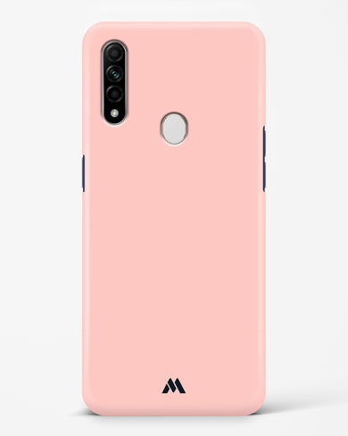 Salmon Pink Hard Case Phone Cover (Oppo)