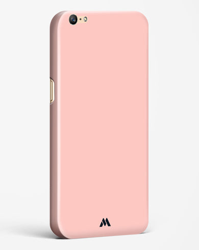 Salmon Pink Hard Case Phone Cover (Oppo)