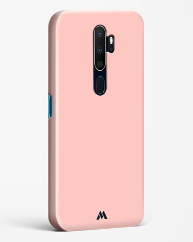 Salmon Pink Hard Case Phone Cover-(Oppo)