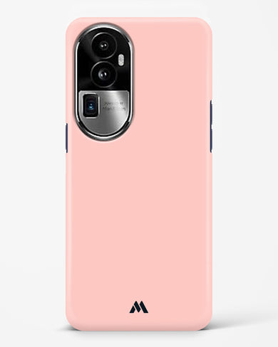 Salmon Pink Hard Case Phone Cover (Oppo)