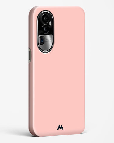 Salmon Pink Hard Case Phone Cover (Oppo)