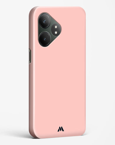 Salmon Pink Hard Case Phone Cover (Realme)