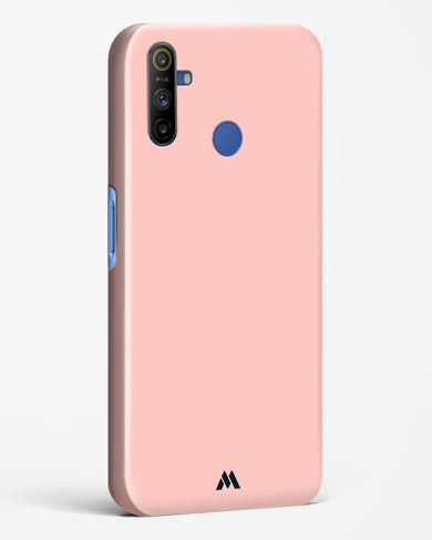 Salmon Pink Hard Case Phone Cover (Realme)